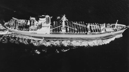 Photo, Soviet Ship Kasimov During the Cuban Missile Crisis, 1962, NARA