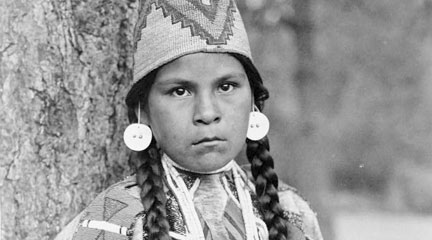Photo, Umatilla maiden, c.1910, Edward S. Curtis, Library of Congress
