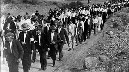 Bisbee deportation of IWWs, July 12, 1917