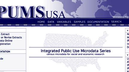 Image, Integrated Public Use Microdata Series, Minnesota Population Center.