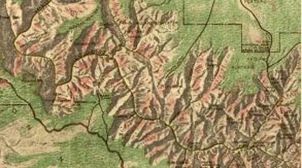 Map, Map of Grand Canyon National Park, 1926, Library of Congress Geography/Maps