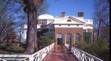 Photo, Southeast Piazza from.., 1999, R. Lautman, Thomas Jefferson Foundation.