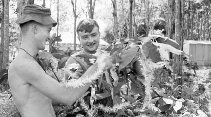 Photo, Christmas in Vietnam, 1967, Richard William Crothers, Flickr Commons
