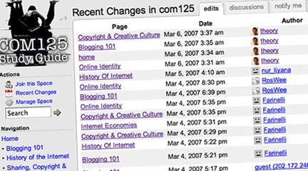 Photo, "COM125 Study Guide (wiki)," March 15, 2007, inju, Flickr, cc