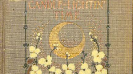 ook cover, Candle-Lightin' Time,  Paul Laurence Dunbar, Women Working, 1800-1930