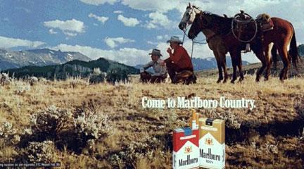 Ad. Come to Marlboro Country. 1986
