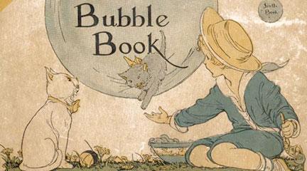 Book cover, The Pet Bubble Book, Rhoda Chase, Harper & Brothers, 1919