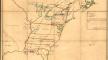 map, Cantonment of the forces in North America 11th. Octr. 1765, LOC Geography a