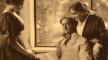 Photo, Anne and her husband with Helen Keller, c. 1905, American Foundation for the Blind Photo, Anne and her husband with Helen Keller, c. 1905, AFB