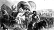 Illustration, Emigrants Crossing the Plains, 1869, H.B. Hall, Jr., California History Collection. Illustration, Emigrants Crossing..., 1869, H.B. Hall, Jr., California History...