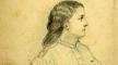 Pencil, Sketch of a woman's head from Jackson entering Winchester, 1864, William Washington, New York Public Library Digital Gallery Pencil, Sketch of a woman's head. . . , 1864, William Winchester, NYPL