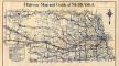 Map, Highway map and guide of Nebraska, 1920, Mid West Map Company, David Rumsey Historical Map Collection. Map, Highway map and guide of NE, 1920, Mid West Map Company, David Rumsey Col.