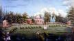 Watercolor on paper, View of the West Front of Monticello and Garden, 1825, Jane Braddick Peticolas, Thomas Jefferson Foundation. Watercolor, View of Monticello and Garden, 1825, J. B. Peticolas, TJ Foundation.
