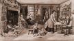 New England Kitchen a Century Ago, 1876, Library of Congress New England Kitchen a Century Ago, 1876, Library of Congress