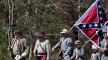 Reenactment of Civil War siege of April 1862, Bridgeport, Alabama, LOC, 2010 Digital image, Carol Highsmith, Confederates Marching, Library of Congress, 2010