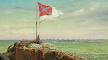 Oil painting, The Flag of Sumter, Conrad Wise Chapman, Museum of the Confederacy Oil painting, The Flag of Sumter, Conrad Wise Chapman, Museum of the Confederacy
