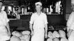 Photo, Hams ready for the oven at Camp Keller, 1939, WPA, University of Washington Photo, Hams ready for the oven at Camp Keller, 1939, WPA, Uni. of Washington
