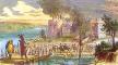 French abandon and burn Fort Duquesne French abandon and burn Fort Duquesne