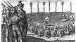 Engraving, Trophies and ceremonies after a victory, 1591, Jacques Le Moyne de Morgues, LOC Engraving, Trophies and ceremonies after a victory, 1591, Jacques Le Moyne de Mo