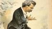 Lithograph. "Mark Twain," America's best humorist. LOC Lithograph. "Mark Twain," America's best humorist. LOC
