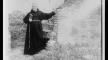 photographic print, Father O'Kief at CA Mission, c1900, G. P. Thresher, LOC photographic print, Father O'Kief at CA Mission, c1900, G. P. Thresher, LOC