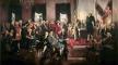 Painting, "Scene at the Signing of the Constitution of the United States," 1940, Howard Chandler Christy, Wikimedia Commons Painting, "Scene at the Signing of the Constitution of the United States," 1940,