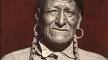 Photo, Native American Male, Framed, Belden, Wyoming State Archives