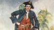 Cigarette card, Long John Silver, New York Public Library
