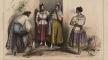 Colored lithograph, Poblanas, 1836, Carl Nebel, LOC Colored lithograph, Poblanas, 1836, Carl Nebel, LOC