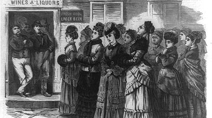 Wood Engraving, The Ohio Whiskey War, 1874, S. B. Morton, LOC