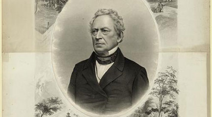 drawing, Edward Everett, 1860, William Momberger, LOC