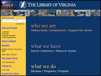 Image for Library of Virginia Digital Library Program