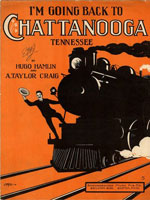 Sheet music, I'm Going Back to Chattanooga, Tennessee, 1913