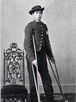 Photo, Private Charles Mitchell, Matthew Brady, c. 1862