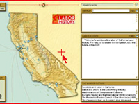 Image, Introductory graphic, California Labor History