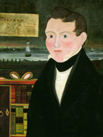 Oil on canvas, John Usher Parsons, Self-portrait, John Usher Parsons, 1835