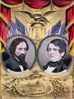 Image, John C. Fremont and Wm. L. Dayton Republican banner, 1856