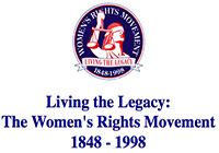 Logo, Living the Legacy: The Women's Rights Movement