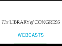 Photo, introductory image, Library of Congress Webcasts