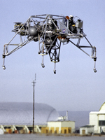 Photo, Lunar Landing Research Vehicle in Flight, NASA
