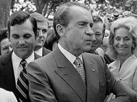 Photo, "White House wedding. Pres. Nixon," Warren K. Leffler, June 12, 1971