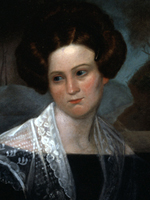 Oil on canvas, Mary Olivia Lucas Harby. . . , c. 1830, A Portion of the People