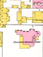 Map, Savannah, GA, Sheet 27, 1898, Sanborn Fire Insurance Maps. . . 