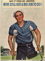 Poster, Howard Scott, 1943, A Summons to Comradeship
