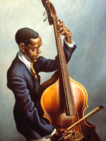 Painting, Portrait of a Musician, Thomas Hart Benton, 1949
