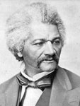 Photo, Frederick Douglass, head-and-shoulders portrait, facing right, LoC