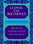Score, Beethoven, Complete Strings Quartet, Leonard Bernstein, NY Philharmonic