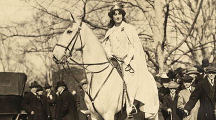 Photograph, [Inez Milholland Boissevain. . . ], 1913, Harris & Ewing, LoC