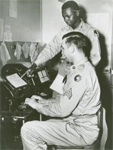 Photo, 1948, Signal section, Camp Edwards, Kentucky, New York Public Library