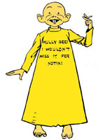 cartoon of the Yellow Kid